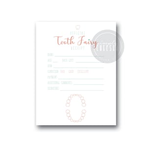 Zahnfee Note Digitaler Download | DIGITALER DOWNLOAD | Erste Zahnnote | Zahnfee Stoff | Kind erster Zahn Geschenk | Andenken Buchstabe