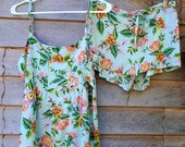Pjs Cami and Short Set, Rifle Paper Co. Floral Sleepwear, Pajama Gift Set, Size Medium.