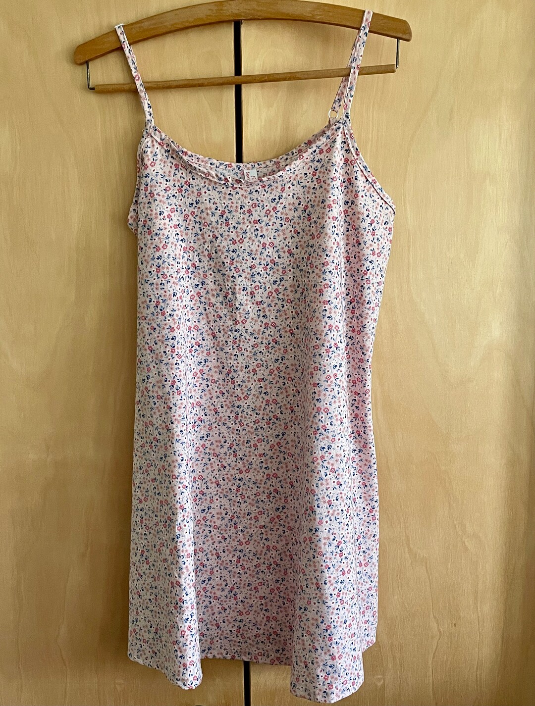 Night Blooming Chiffon Slip Dress
