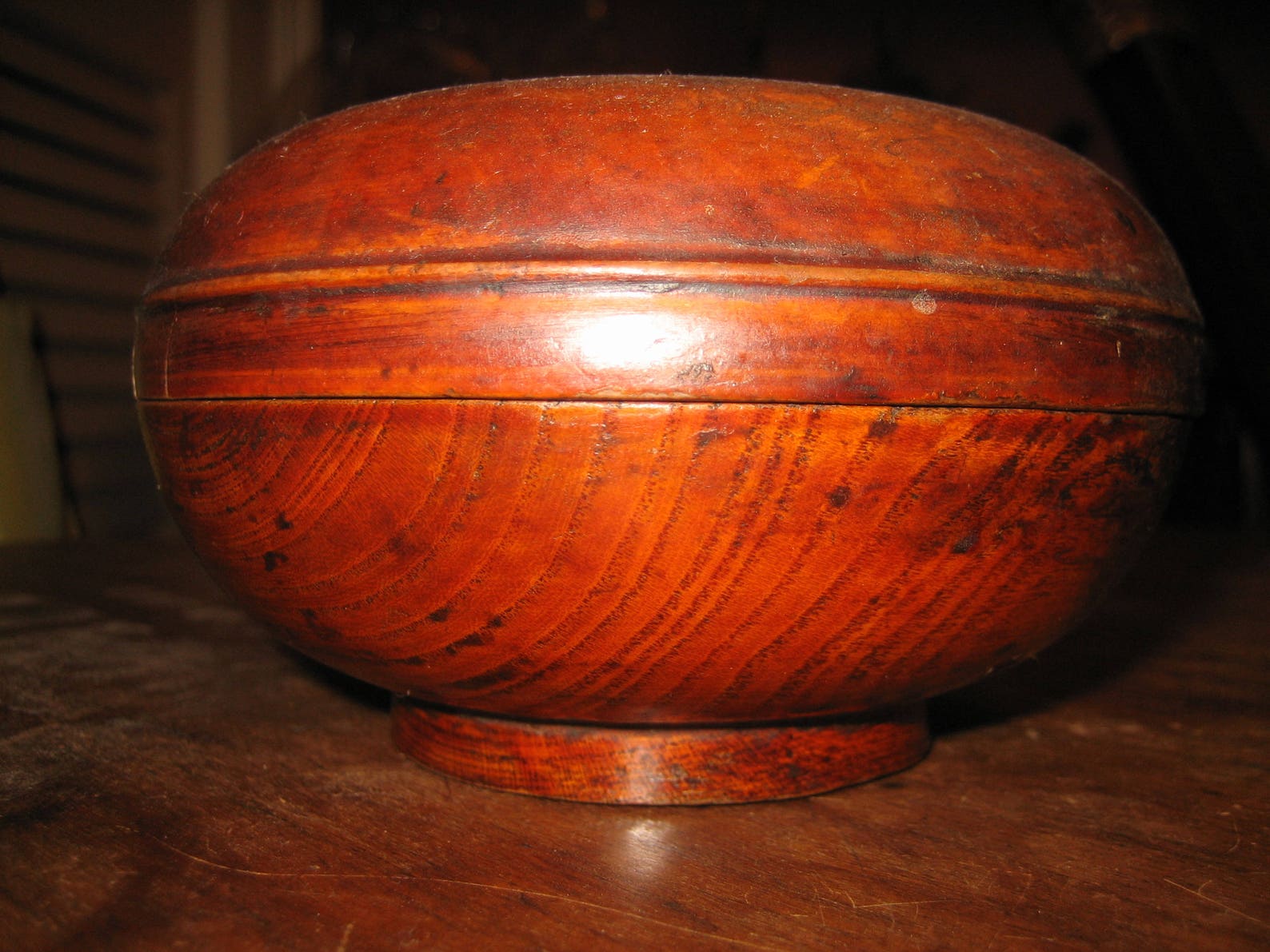 Chinese Asian Wood Paste Box Circa 1800 Etsy