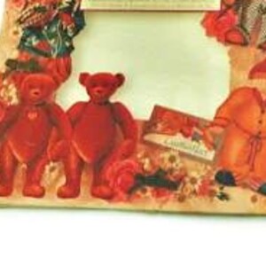 Victorian Paper Doll Bears Rubber Stamp Collection