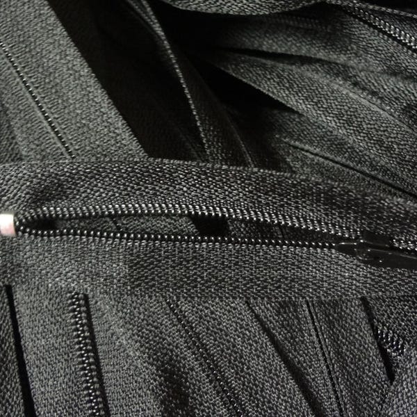 EXTRA LONG Black Closed End 70" ZIPPERS