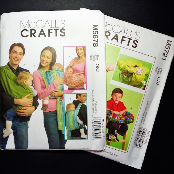 Pick One - UNCUT McCALL'S Patterns for the BABY