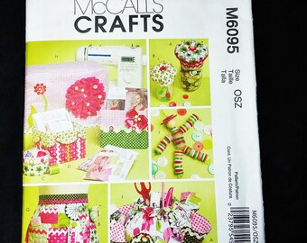 UNCUT McCall's CRAFTS M6095 Sewing Accessories Sewing PATTERN