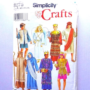UNCUT Simplicity Crafts 8275 NATIVITY Sewing PATTERN