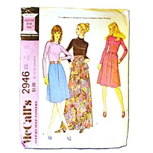 UNCUT McCall&#39;s 2946 Dress SEWING PATTERN