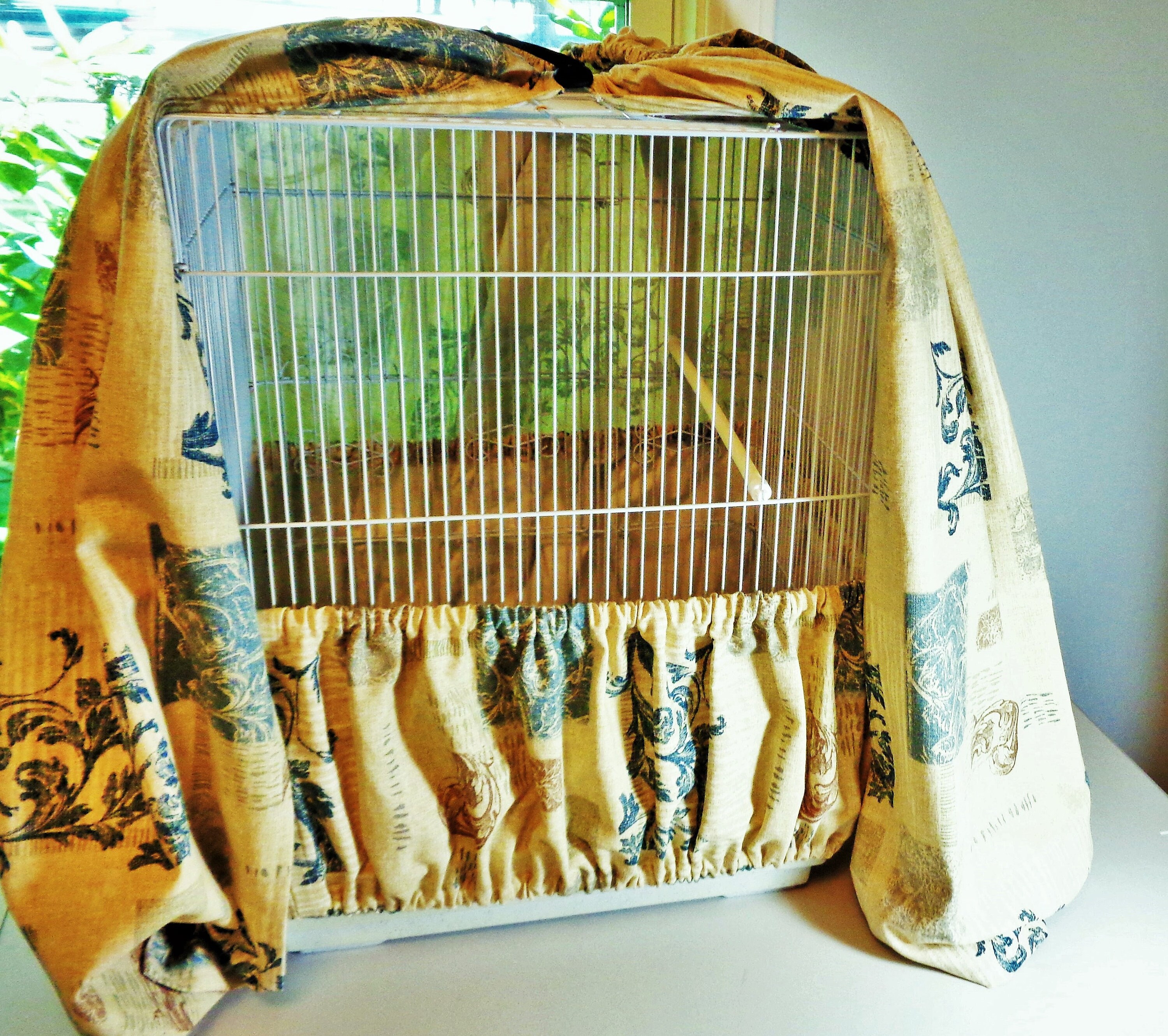 EXTRA Large Extra LONG Bird Cage Cover and Seed Catcher Skirt Etsy