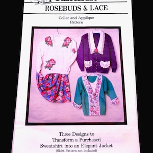 UNCUT Fabricraft Sweatshirt Transformation Patterns By Judy Haroutunian