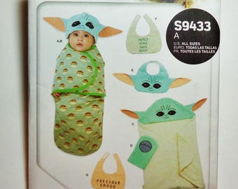 UNCUT Simplicity S9433 Baby Movie Character Sewing Pattern