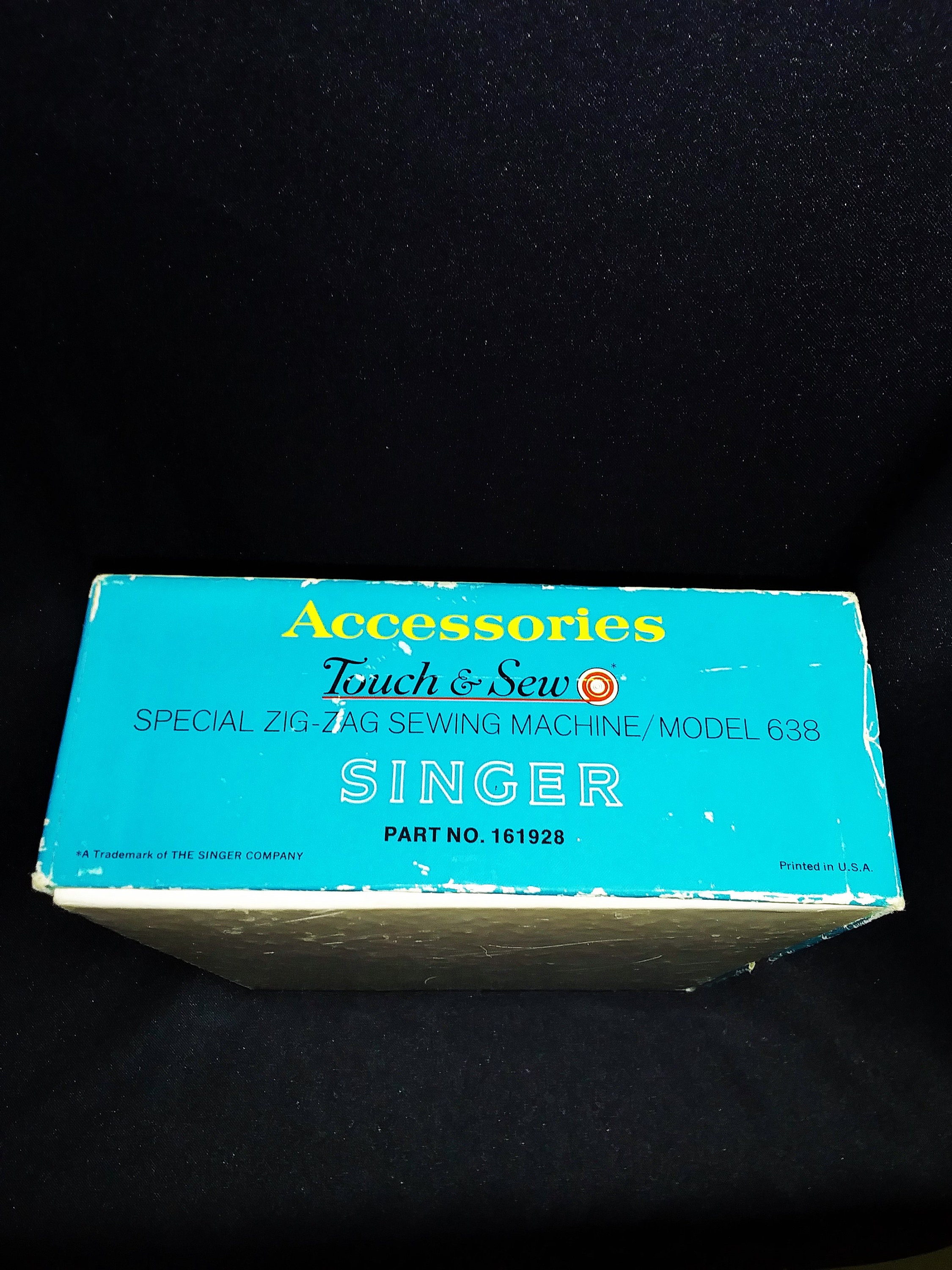 ビンテージ SINGER Touch & Sew Special Zig Zag/モデル 638