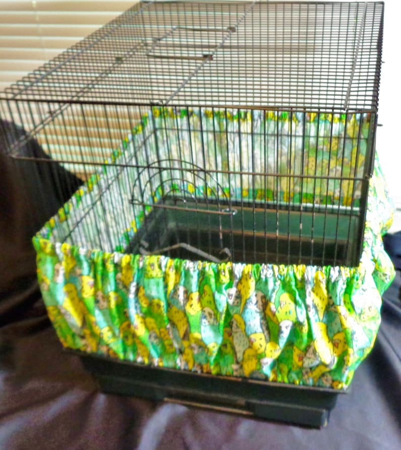 Extra LARGE Bird CAGE Seed Catcher Skirt Assorted Etsy