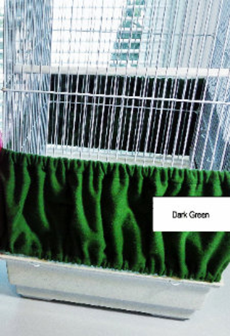 MEDIUMLarge TALL Bird CAGE Seed Catcher Skirt