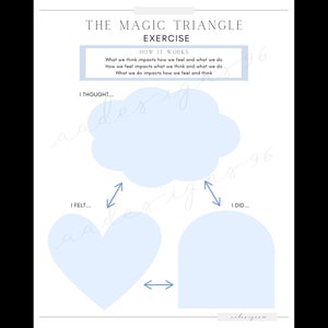 Cognitive / Magic Triangle Therapy Exercise for Kids