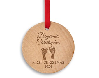 Baby Footprint Ornament