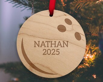 Personalized Bowling Ornament