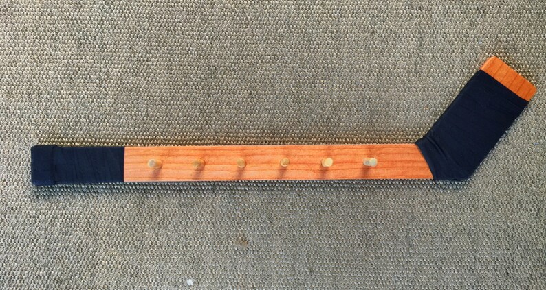 diy hockey stick medal holder