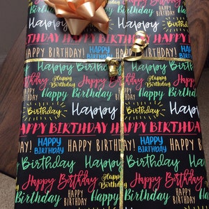 Happy Birthday Gift Wrapping of Your Purchased Item (Order when you check out.)