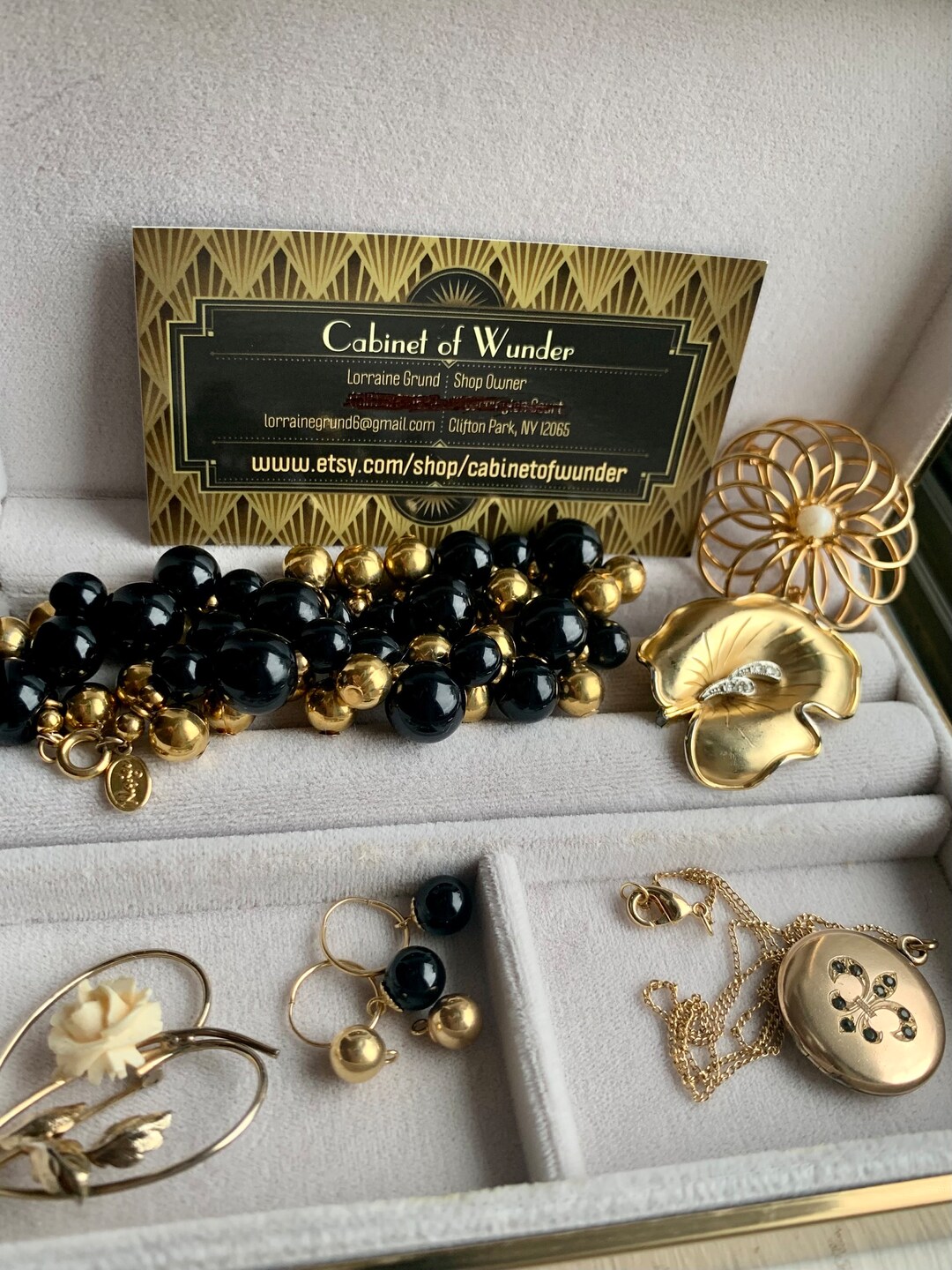 Now Lower Priced Jewelry Box Full of Gold and Goldfilled Etsy