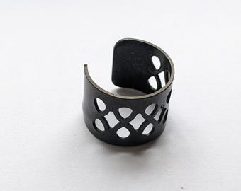 Anello regolabile in ottone, anello importante
