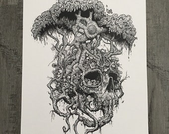 Life After Death - Art print by We Are All Corrupted