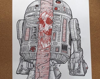 Darkside.exe - Star Wars Art print by We Are All Corrupted