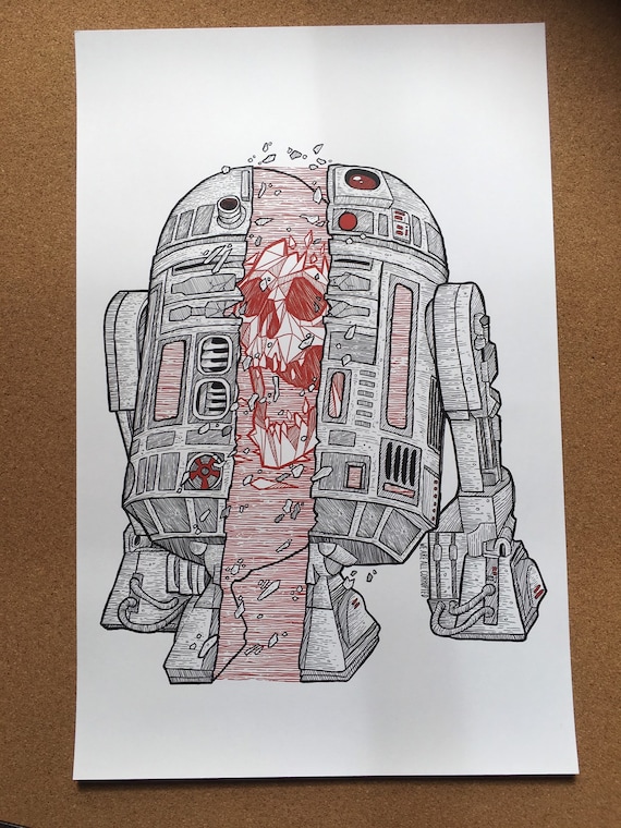 Darkside.exe - Star Wars Art Print by We Are All Corrupted