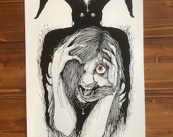 Exorcism - Art print by We Are All Corrupted