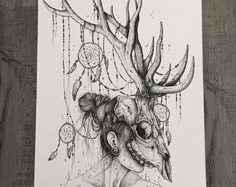 Dreamcatcher - Art print by We Are All Corrupted