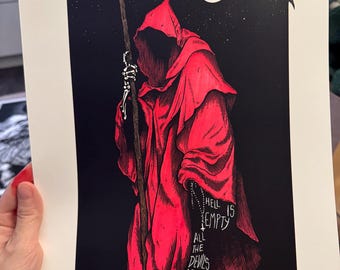Hell is Empty  - Art print by We Are All Corrupted
