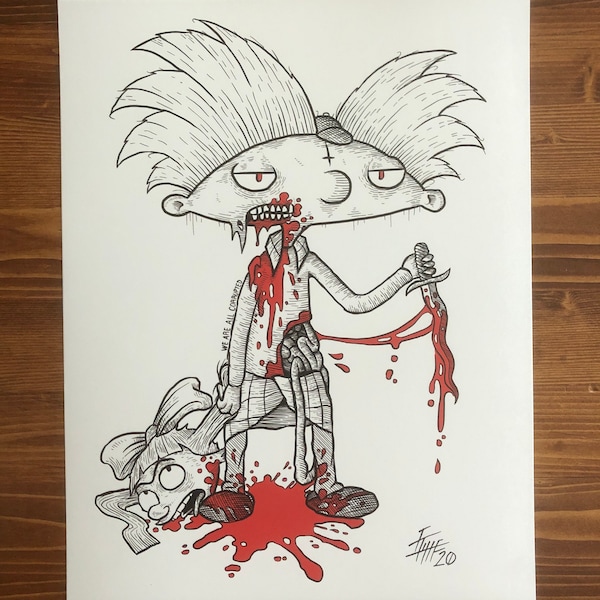 Hey Arnold!  - Art print by We Are All Corrupted