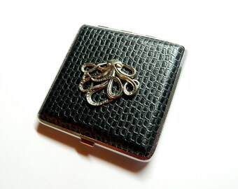 Octopus Memo Pad Note Card Holder Engraved Sea Life Gift 248