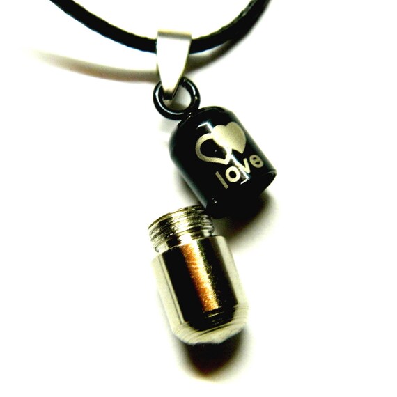 LOVE Indestructible amulet capsule container pill… - image 6