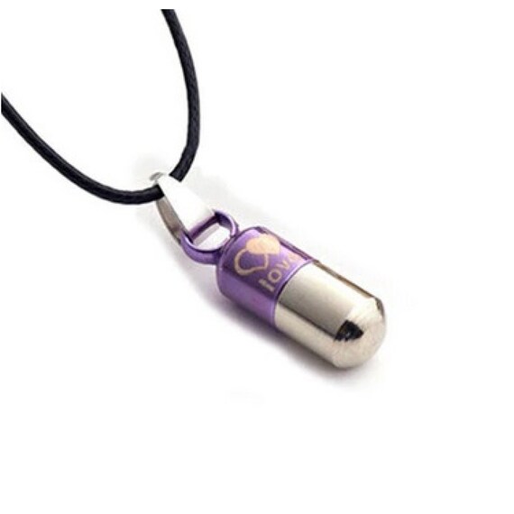 LOVE Indestructible amulet capsule container pill… - image 8