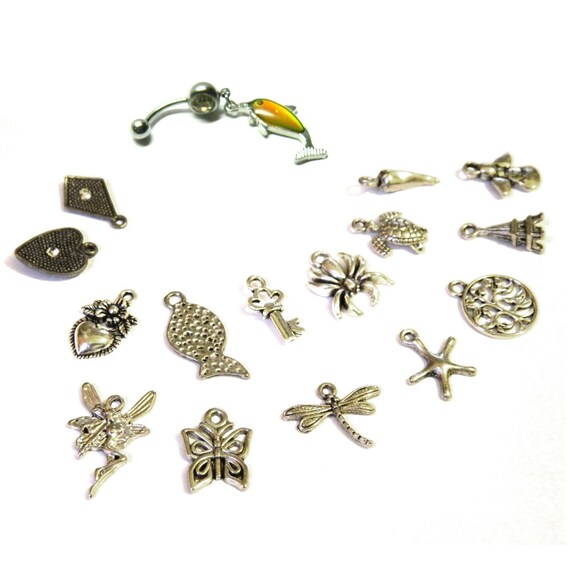 Belly button ring changing on temperature enamel … - image 8