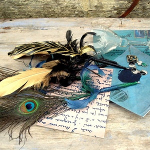 Caneta de pena de noivado, caneta esferográfica de casamento com pena, caneta para livro de visitas, decoração simples e funcional, ótima para despedida de solteira