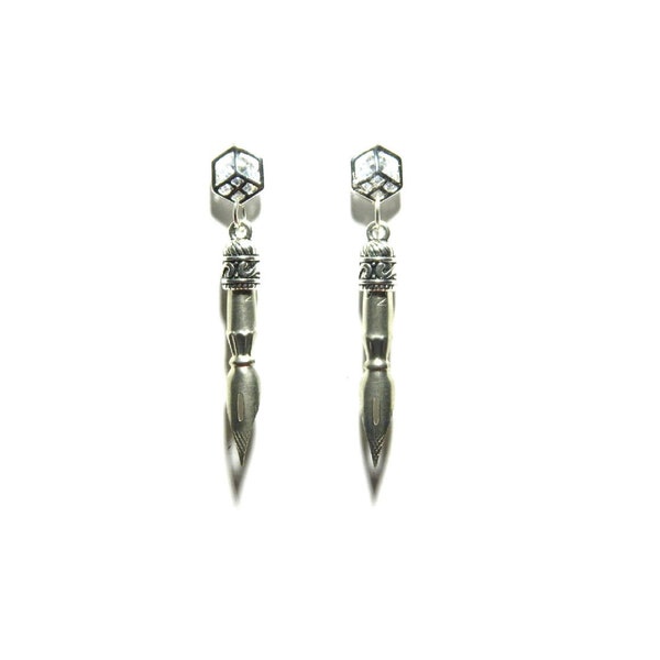 Pen Nib Earrings Etsy