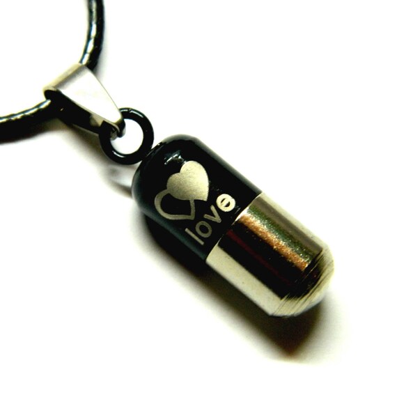 LOVE Indestructible amulet capsule container pill… - image 10