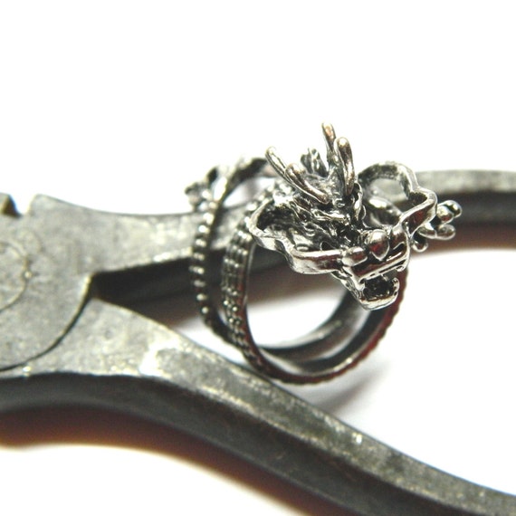 Flying Celtic dragon year 2024 adjustable ring br… - image 6