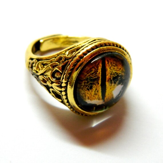 Solid adjustable ring golden or silver engagement… - image 5