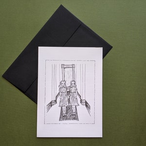 Horror Movie Classics Greeting Card - The Shining