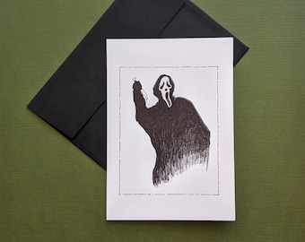 Horror Movie Classics Greeting Card - Scream