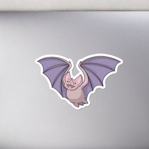 Vampire Bat Decal Vinyl Sticker by Asia Victorina