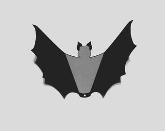 Gray Bat Gift Tag
