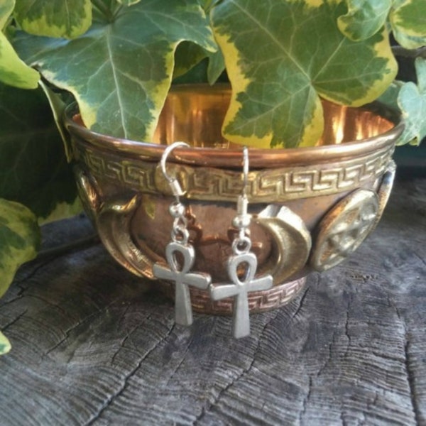 Ankh Earrings, Egyptian Jewellery