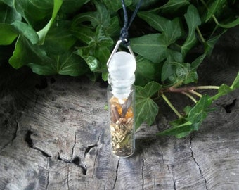 Witch Bottle for Courage Charm