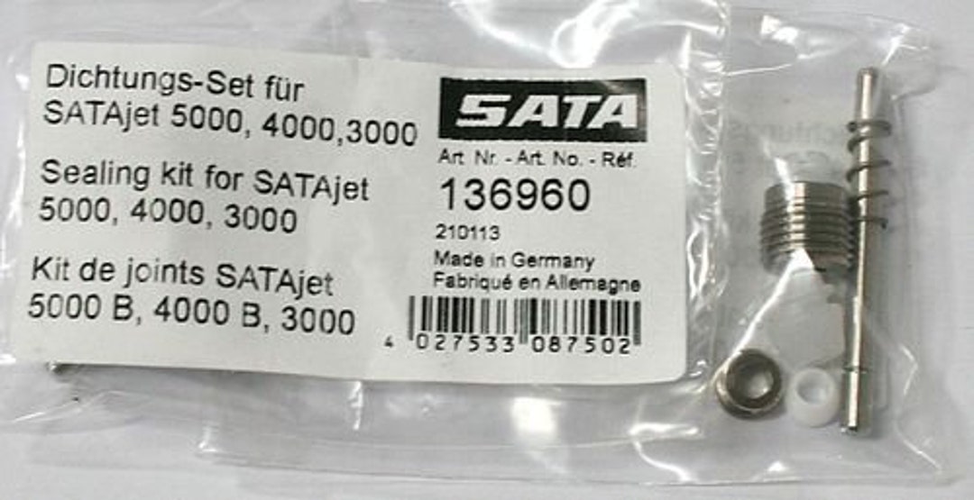 136960 SATA Spray Gun Seal Kit 3000 4000 5000 Etsy