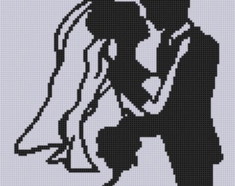 Wedding Dance Cross Stitch Pattern