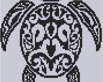 Turtle 2 Cross Stitch Pattern