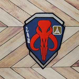 Boba Fett Shield Iron On Patch