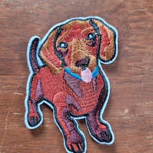 Dachshund | Wiener Dog Iron On Patch